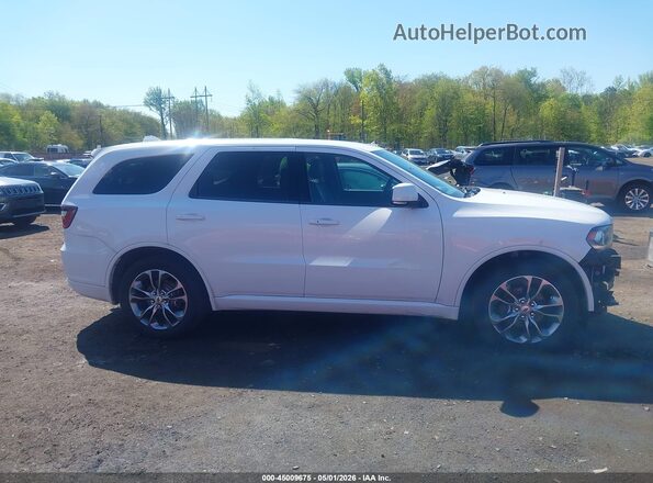 1C4RDHDG7LC213256 2020 DODGE DURANGO White Вид задньої частини салону