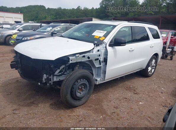 1C4RDHDG8PC681969 2023 DODGE DURANGO White Vista tres cuartos delantera izquierda