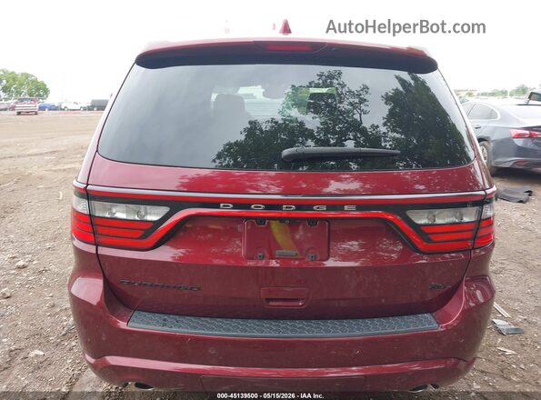 1C4RDHDG9JC371787 2018 DODGE DURANGO Красный 
