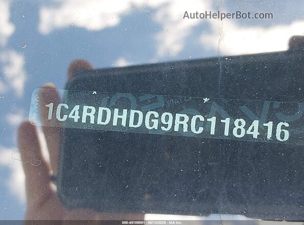 1C4RDHDG9RC118416 2024 DODGE DURANGO White ძრავის განყოფილების ხედი