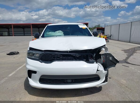 1C4RDHDG9RC118416 2024 DODGE DURANGO White ხელსაწყოთა პანელის ხედი