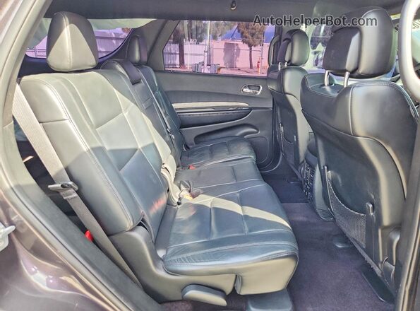 1C4RDHDGXHC790936 2017 DODGE DURANGO Серый Вид задней части салона