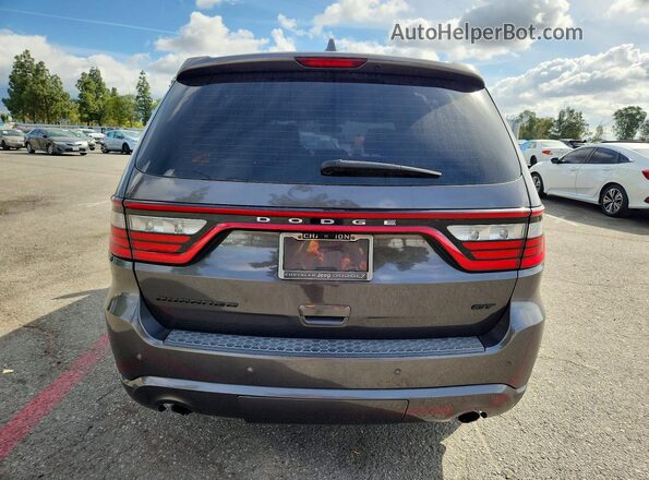 1C4RDHDGXHC790936 2017 DODGE DURANGO Серый Вид сзади