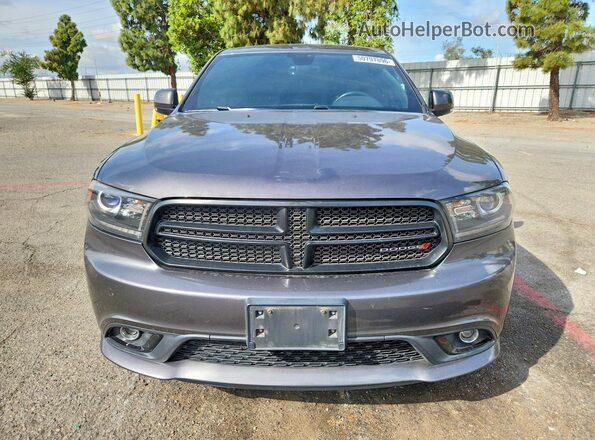 1C4RDHDGXHC790936 2017 DODGE DURANGO Серый Вид спереди
