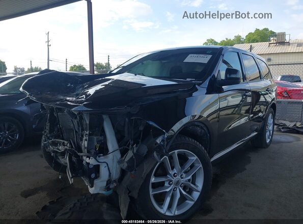 1C4RDHDGXPC549649 2023 DODGE DURANGO Black Առջևի ձախ երեք քառորդ տեսարան