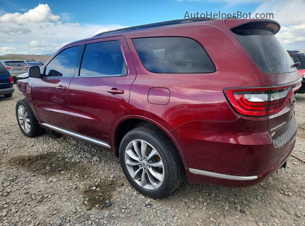 1C4RDJAG1NC106475 2022 DODGE DURANGO Burgundy Задня ліва чверть