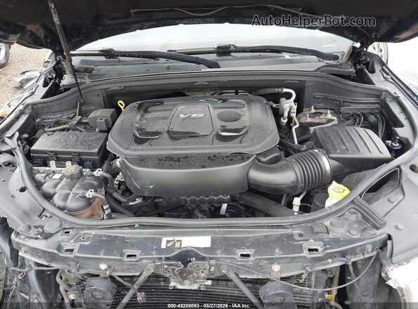 1C4RDJAG3HC737166 2017 DODGE DURANGO Black Հետևի տեսք