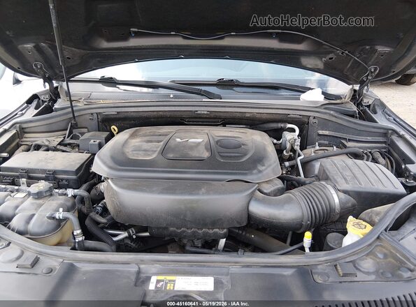 1C4RDJAG3JC176845 2018 DODGE DURANGO Black Հետևի տեսք