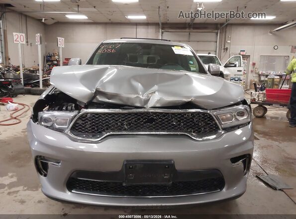 1C4RDJAG5MC664490 2021 DODGE DURANGO Silver Вид спереду