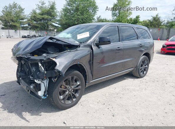1C4RDJAG6MC697384 2021 DODGE DURANGO Gray Передня ліва чверть