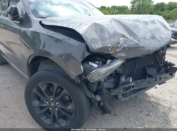 1C4RDJAG6MC697384 2021 DODGE DURANGO Gray Вид спереду