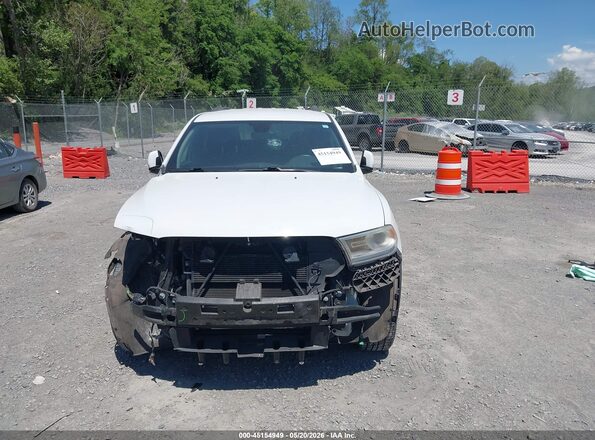 1C4RDJAG7HC691518 2017 DODGE DURANGO White Вид щитка приладів