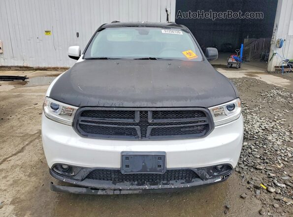1C4RDJAG7LC124797 2020 DODGE DURANGO Black Widok z przodu