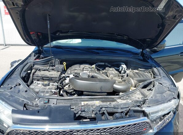 1C4RDJAG7PC581678 2023 DODGE DURANGO Black Հետևի տեսք