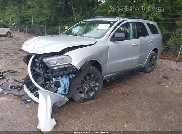 1C4RDJAG7PC651325 2023 DODGE DURANGO Серебряный Передняя левая четверть