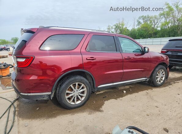 1C4RDJAG8GC341409 2016 DODGE DURANGO Red Tył prawy