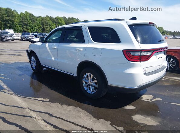 1C4RDJAGXJC150579 2018 DODGE DURANGO Белый Задняя левая четверть