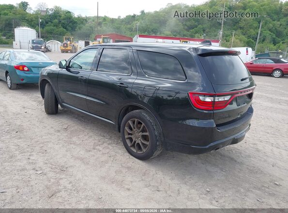 1C4RDJDG0HC830285 2017 DODGE DURANGO Black Trasero izquierdo