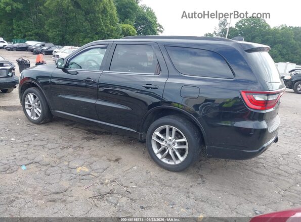 1C4RDJDG0JC116775 2018 DODGE DURANGO Black Задня ліва чверть