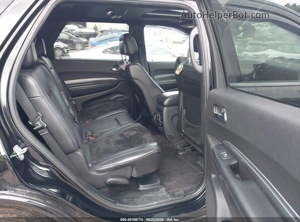 1C4RDJDG0JC116775 2018 DODGE DURANGO Black Вид наклейки з VIN-кодом