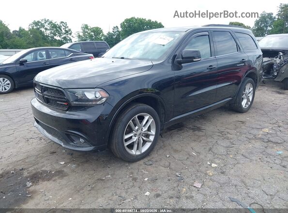 1C4RDJDG0JC116775 2018 DODGE DURANGO Black Передня ліва чверть