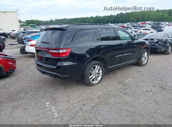 1C4RDJDG0JC116775 2018 DODGE DURANGO Black Задня права чверть