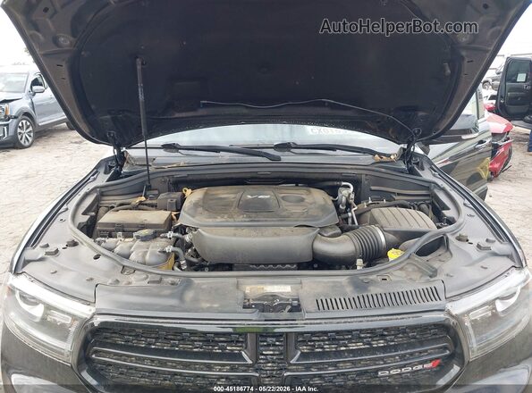 1C4RDJDG0JC116775 2018 DODGE DURANGO Black Вид ззаду