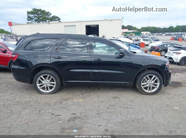 1C4RDJDG0JC116775 2018 DODGE DURANGO Black Вид щитка приладів