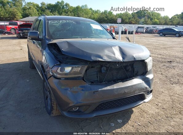 1C4RDJDG0JC346414 2018 DODGE DURANGO Gray წინა ხედი