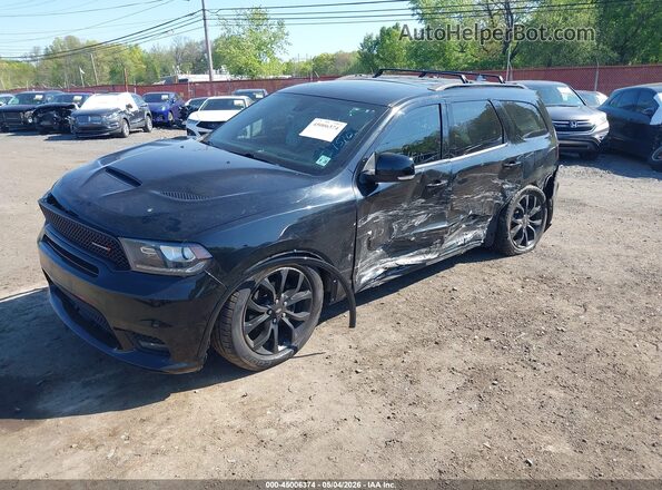 1C4RDJDG0LC229337 2020 DODGE DURANGO Black წინა მარცხენა ხედი სამი მეოთხედიდან