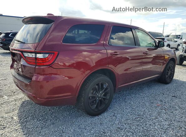 1C4RDJDG0MC696291 2021 DODGE DURANGO Burgundy Հետևի աջ