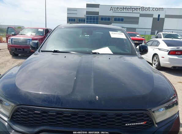 1C4RDJDG0PC597474 2023 DODGE DURANGO Black Widok z przodu