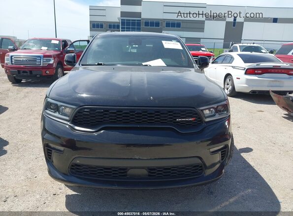 1C4RDJDG0PC597474 2023 DODGE DURANGO Black Widok zestawu wskaźników