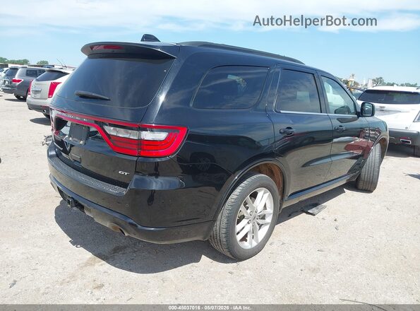 1C4RDJDG0PC597474 2023 DODGE DURANGO Black Tył prawy