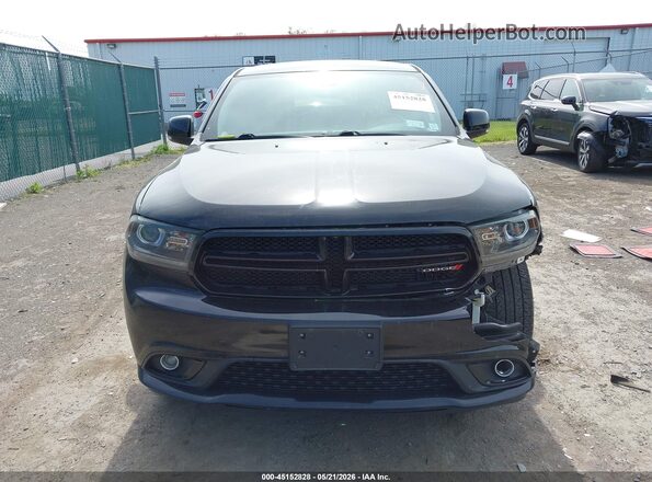 1C4RDJDG1HC797085 2017 DODGE DURANGO Black ხელსაწყოთა პანელის ხედი
