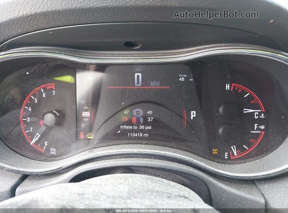 1C4RDJDG1HC797085 2017 DODGE DURANGO Black უკანა სავარძლების ხედი