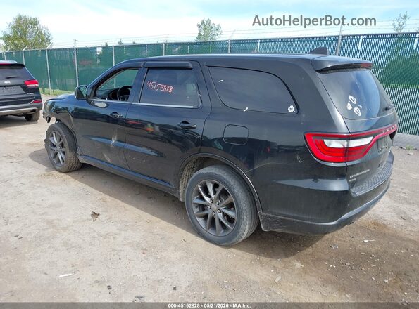 1C4RDJDG1HC797085 2017 DODGE DURANGO Black უკანა მარცხენა