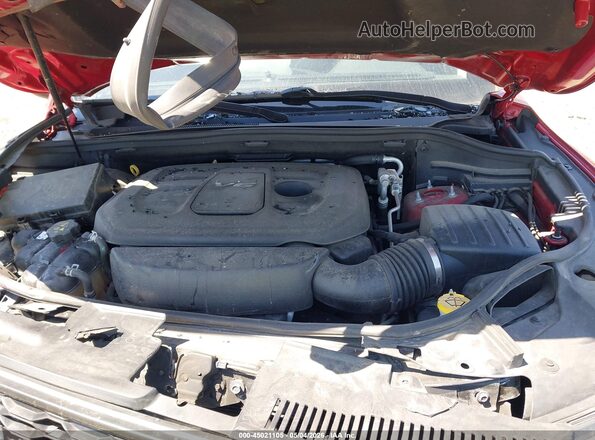 1C4RDJDG1JC401078 2018 DODGE DURANGO Красный Вид сзади