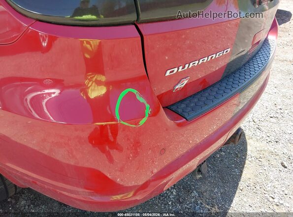 1C4RDJDG1JC401078 2018 DODGE DURANGO Красный 