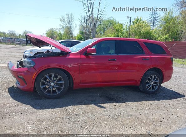 1C4RDJDG1JC401078 2018 DODGE DURANGO Красный Вид задней части салона