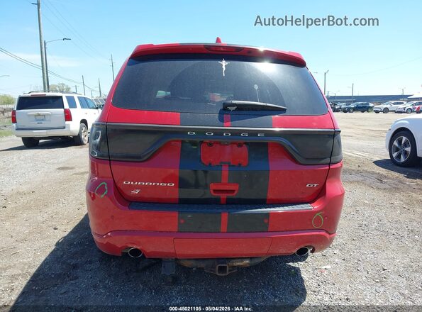1C4RDJDG1JC401078 2018 DODGE DURANGO Красный 