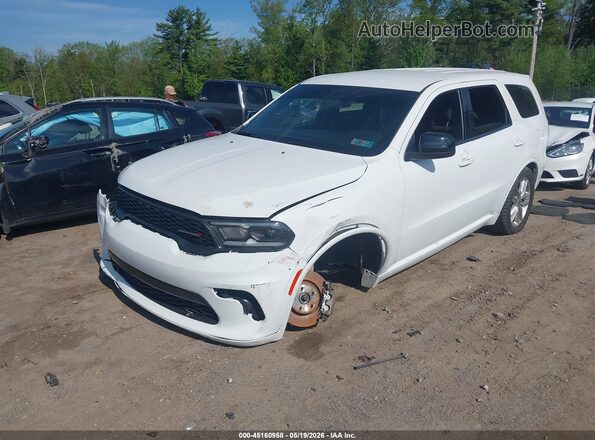 1C4RDJDG1RC143835 2024 DODGE DURANGO White Front left