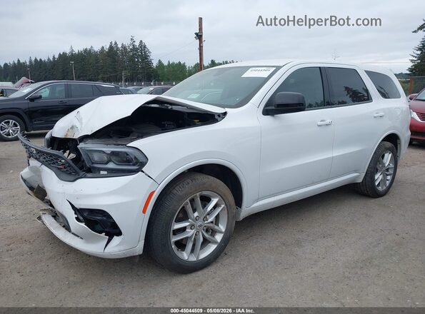 1C4RDJDG1SC536661 2025 DODGE DURANGO Белый Передняя левая четверть