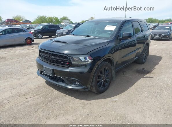 1C4RDJDG2JC145467 2018 DODGE DURANGO Black 