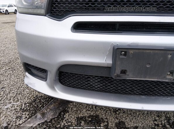 1C4RDJDG2KC684916 2019 DODGE DURANGO Silver Front view