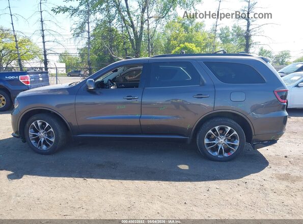 1C4RDJDG2KC848388 2019 DODGE DURANGO Gray სალონის 360-გრადუსიანი ხედი