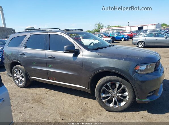 1C4RDJDG2KC848388 2019 DODGE DURANGO Gray უკანა სალონის ხედი