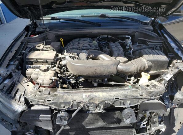 1C4RDJDG2PC718893 2023 DODGE DURANGO Black Вид підкапотного простору