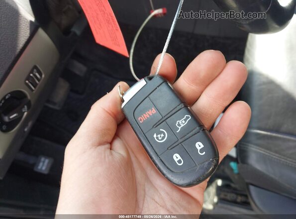 1C4RDJDG3HC896779 2017 DODGE DURANGO Серый Вид панели приборов