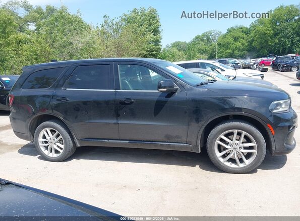 1C4RDJDG3MC661695 2021 DODGE DURANGO Black Սալոնի հետևի տեսք